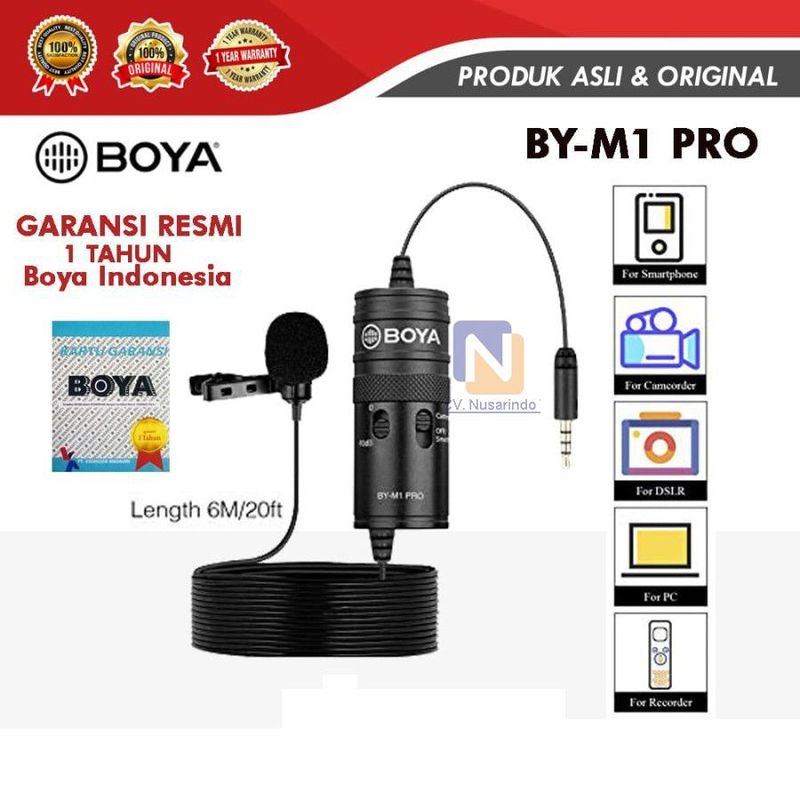 Mic Clip On Boya M1 Pro