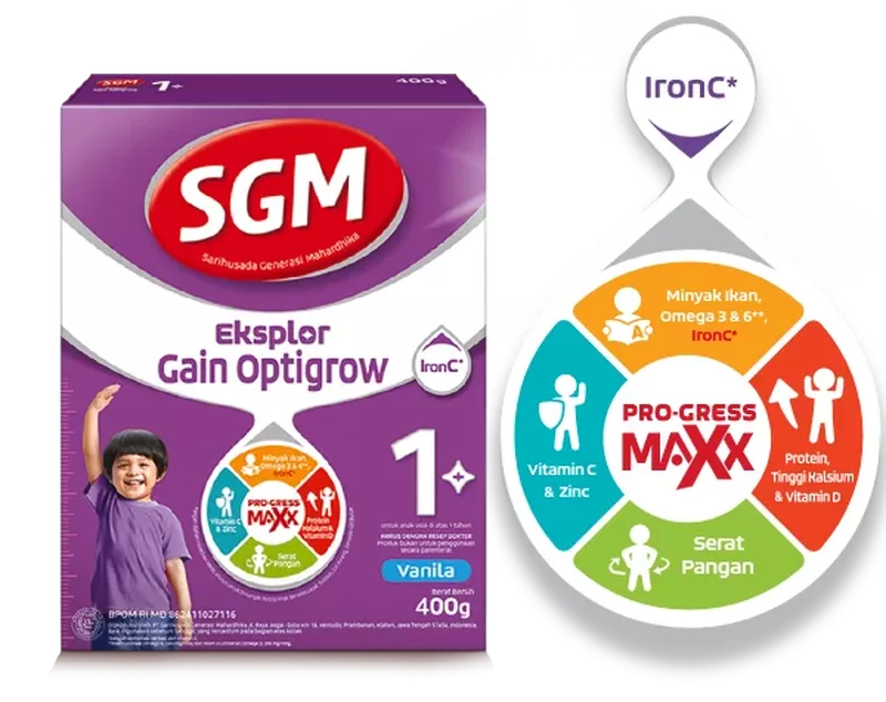 Susu SGM Eksplor Gain Optigrow