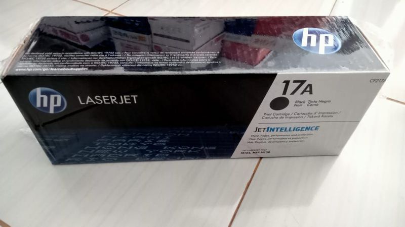 Toner Cartridge Laser Hp 17A (Black Original)