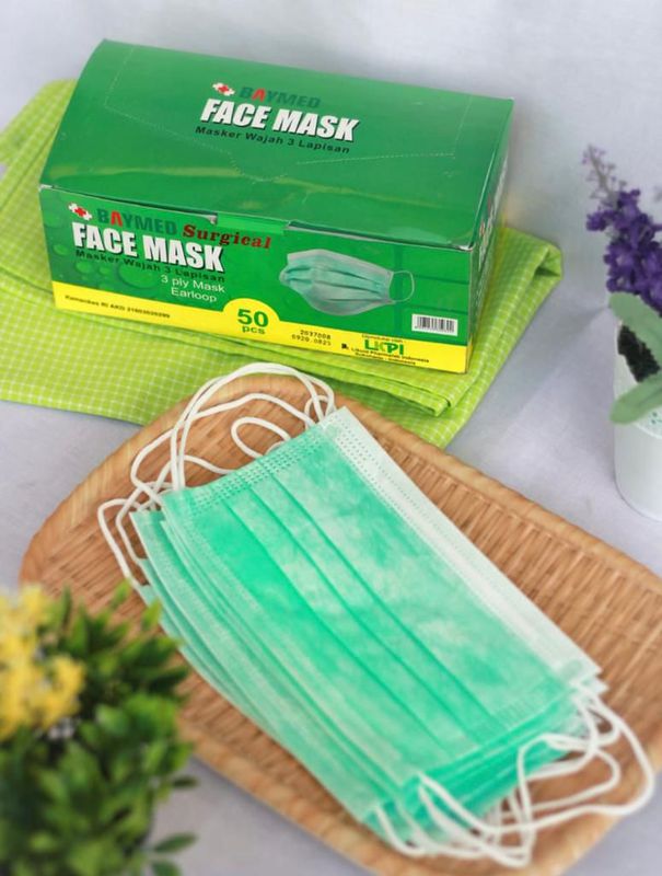 MASKER EARLOOP 3PLY