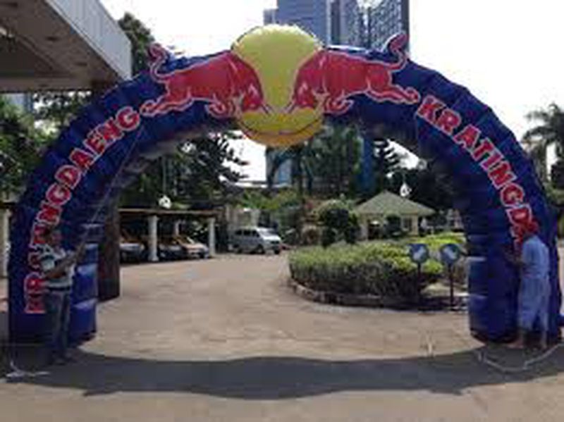 Dekorasi Gapura pintu masuk acara custome