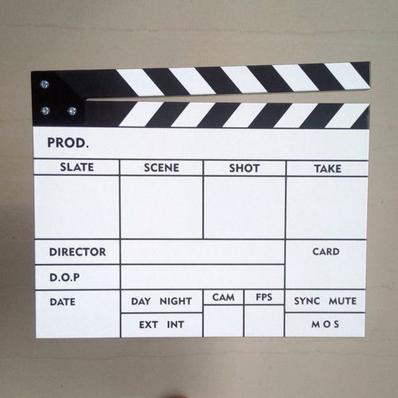 CLAPPER BOARD