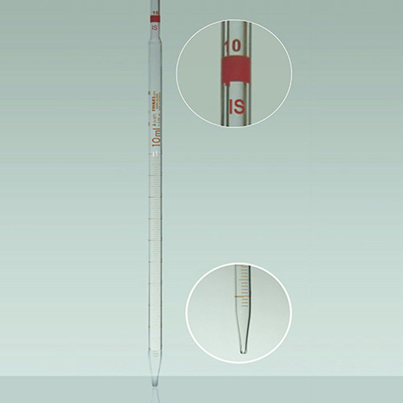 Measuring Pipette, Sero Type, 5 ml, Color Code Iwaki Pipet ukur 5 ml