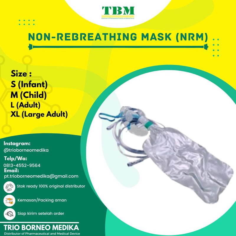  NRM Non Rebreathing Mask TBM S