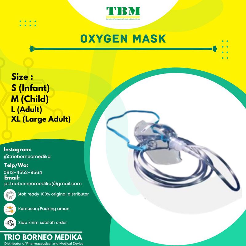 Oxygen Mask - TBM - XL