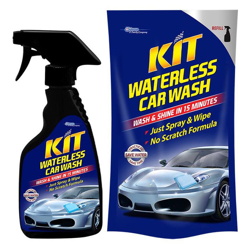 KIT Waterless Car Wash 500ml Kit