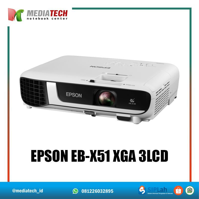PROJECTOR EPSON EB-X51 XGA 3LCD