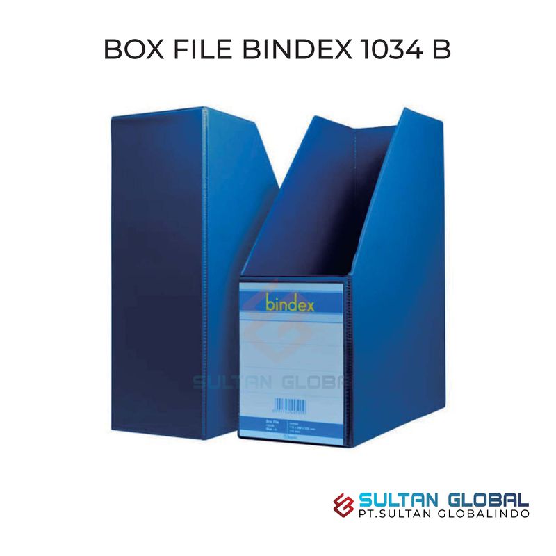 Bindex PVC Box File 1034 B