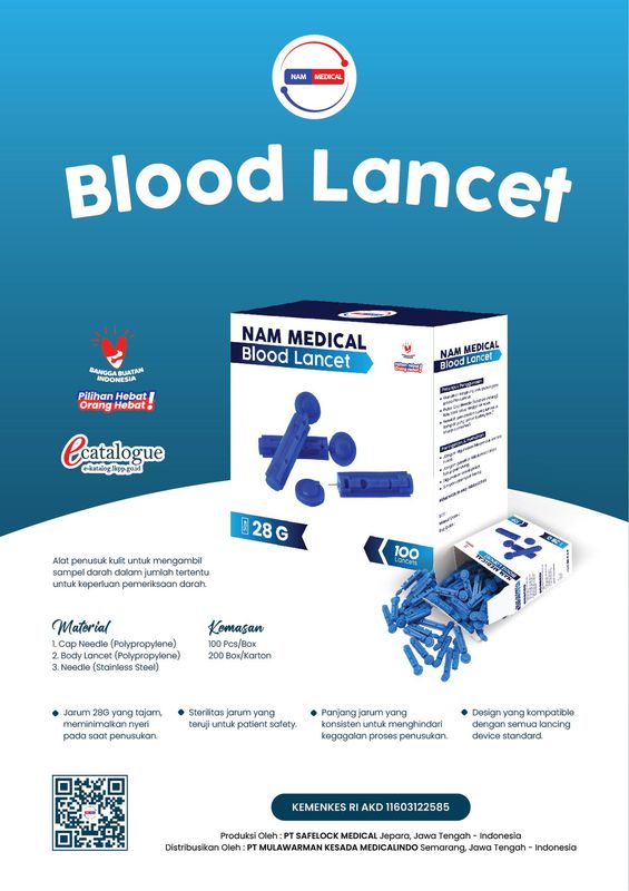 BLOOD LANCET 28G NAM MEDICAL