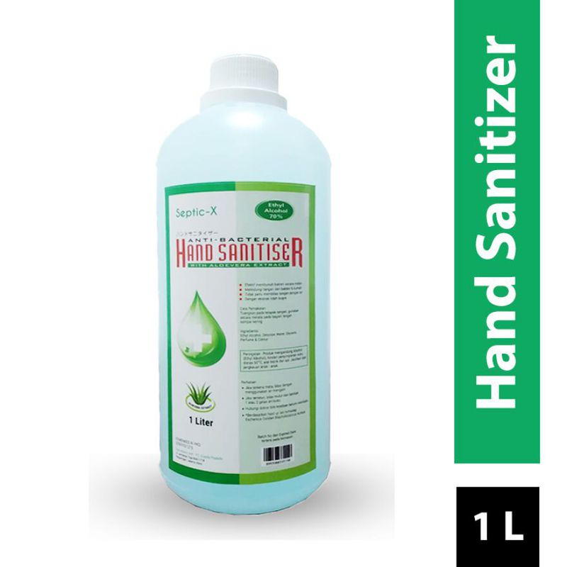 SepticX Hand Sanitizer SepticX Botol 1 Liter
