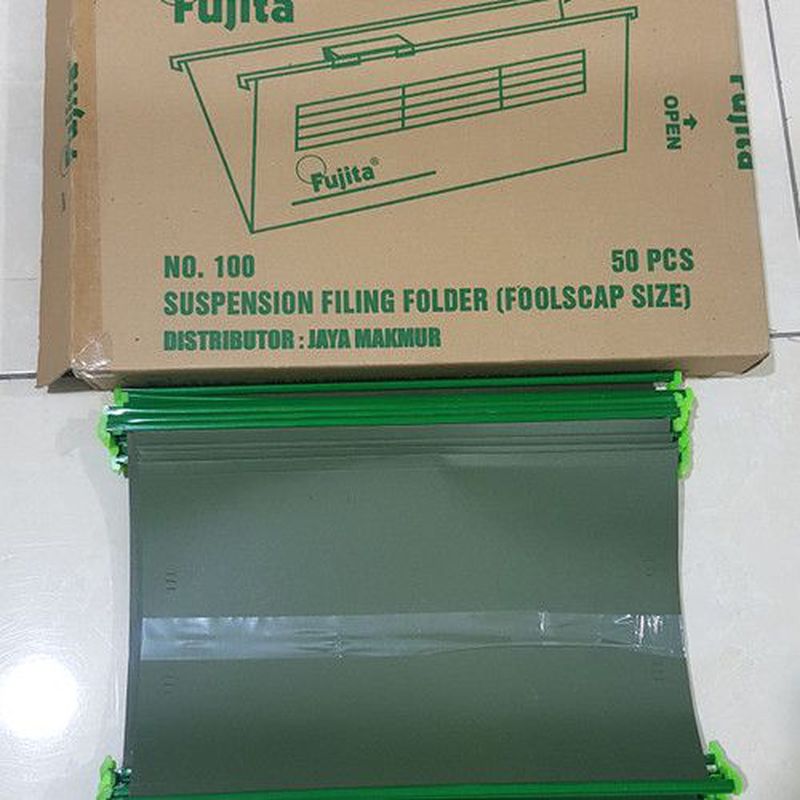 Fujita Map Gantung Fujita Foolscap Size No. 100