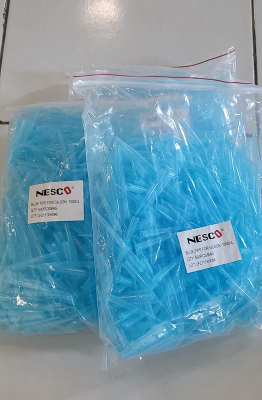 BLUE TIP ISI 500 PCS