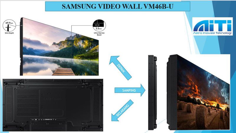SAMSUNG VIDEO WALL 46 Inch VM46B-U