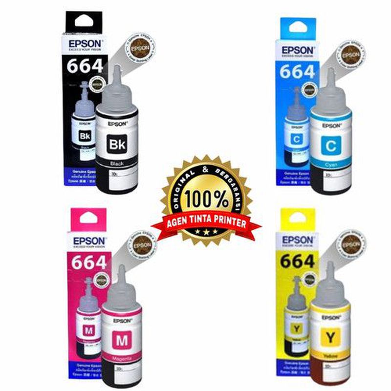 Tinta Printer Epson 664 Biru 8881