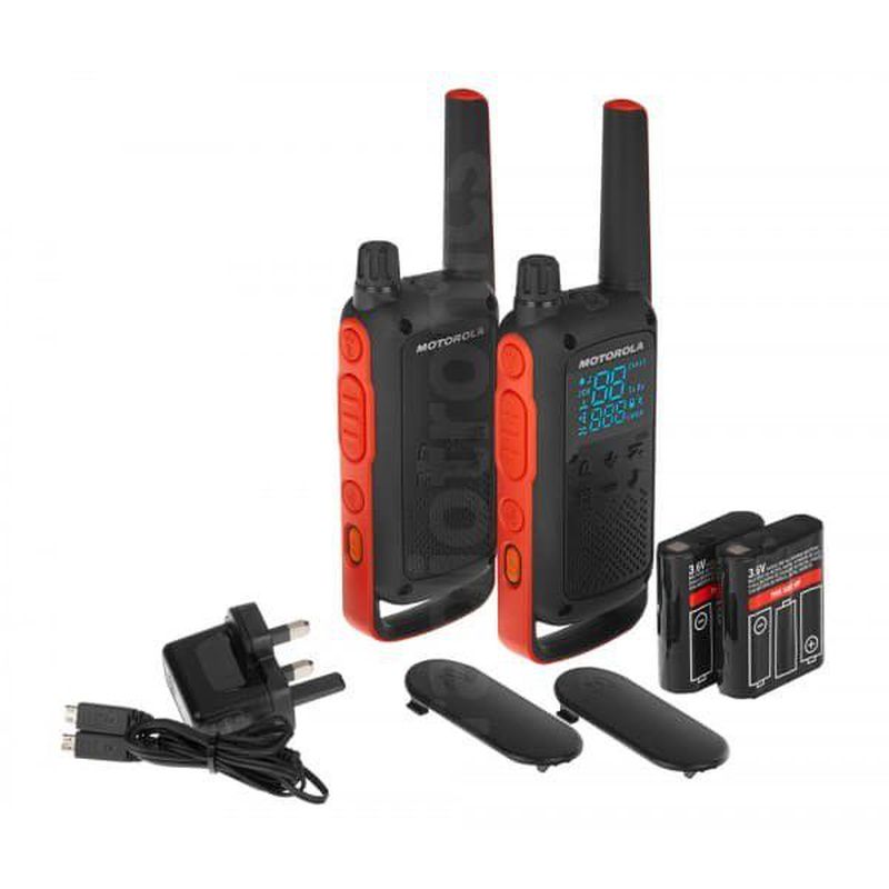 Motorola Walkie Talkie T82 Talkabout Two Way Radios Motorolla