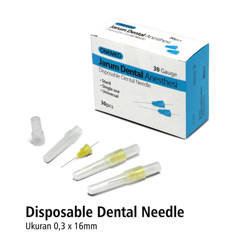 ONEMED Dental Needle 30 G x 16 mm