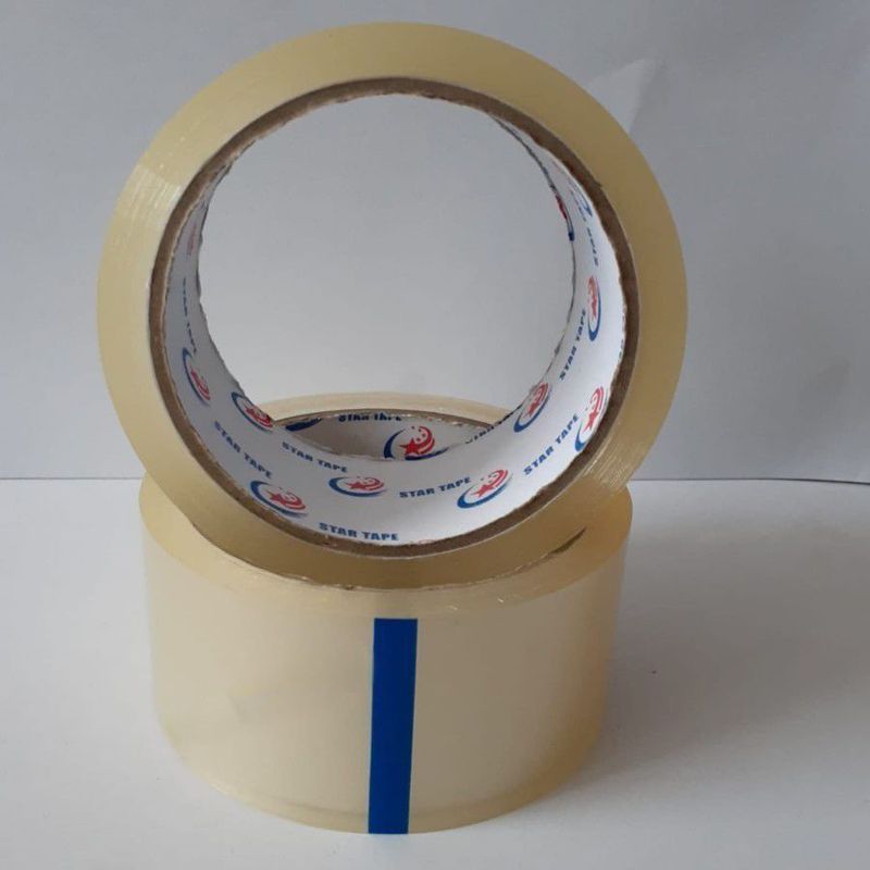 Lakban Bening Coklat STARTAPE 2inch 45mm 55yard
