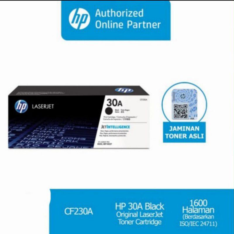 HP TONER LASERJET 30A BLACK (CF230A) ORIGINAL