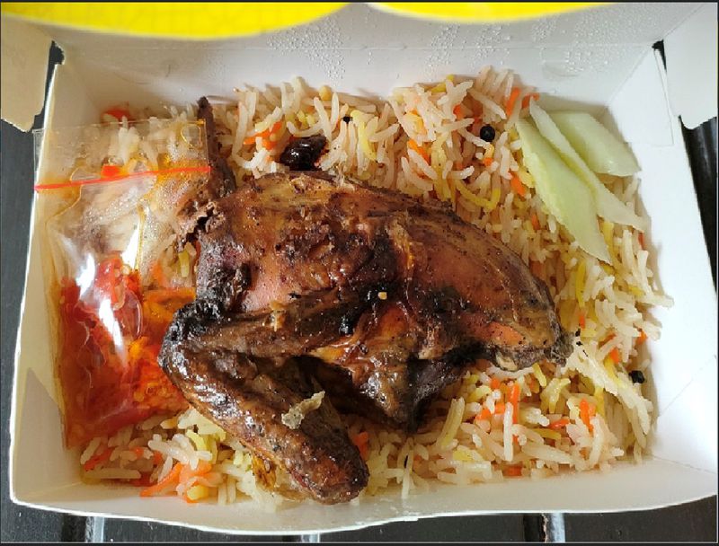 Nasi Kebuli Ayam Rempah Box Ekonomis