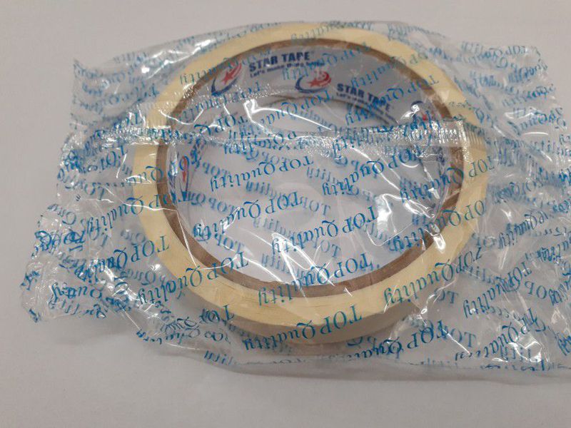 Lakban Kertas STARTAPE 1inci 14meter Masking Tape 24mm Isolasi Kertas