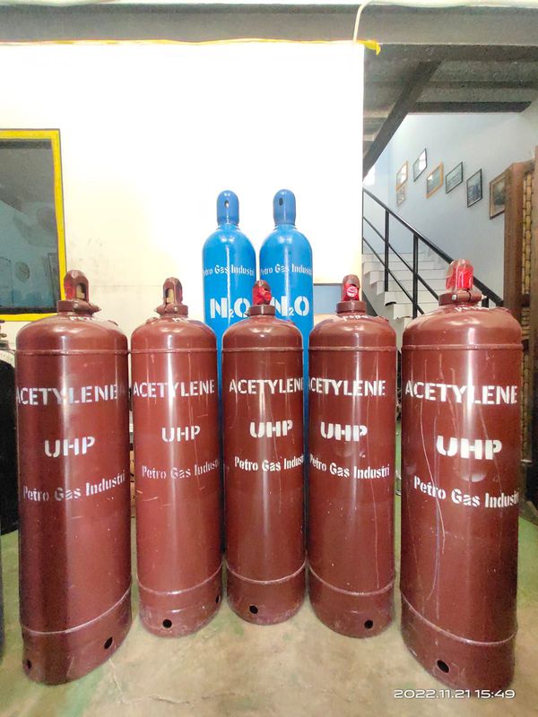 REFILL GAS ACETYLENE ULTRA HIGH PURITY ( UHP 99.999)