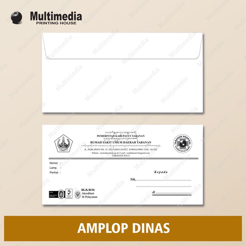Amplop Dinas