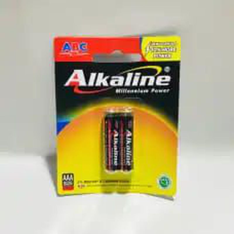 Batu baterai alkaline aaa isi 2