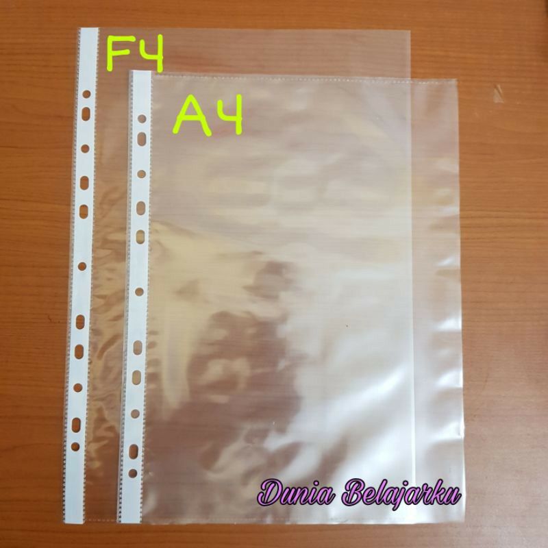 PP Plastik Pocket Bantex F4