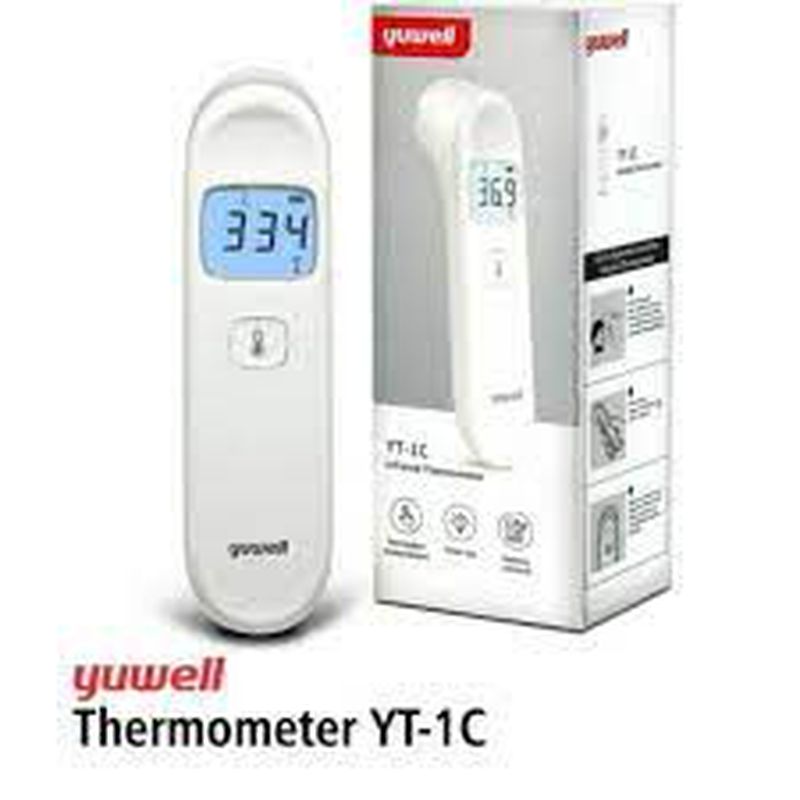 Thermometer Infrared Digital Thermogun Yuwell Pengukur Suhu Tubuh