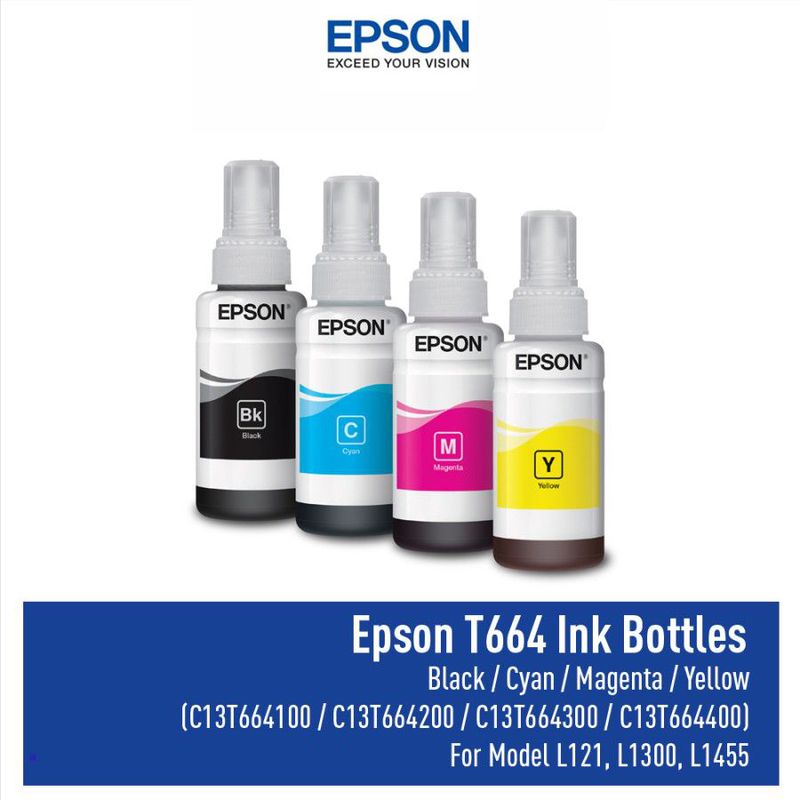Epson Tinta T664 Original - Yellow (Y)
