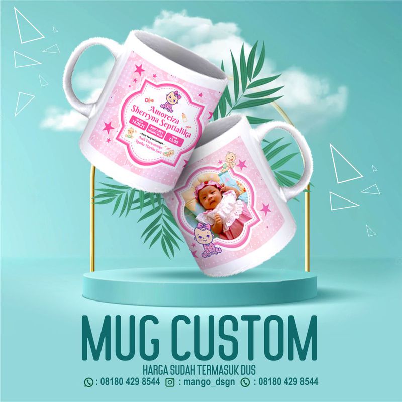 Mug Custom - Desain