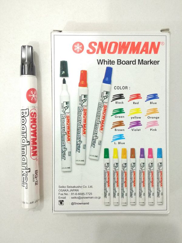 spidol-besar-boardmarker-snowman