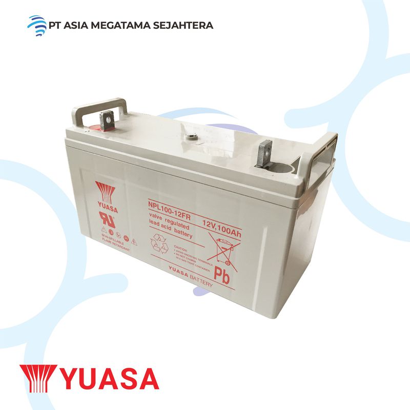 BATTERY VRLA FOR UPS - YUASA NPL100-12FR / 12V 100AH