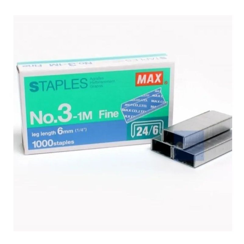 Max Isi Staples Besar Mm