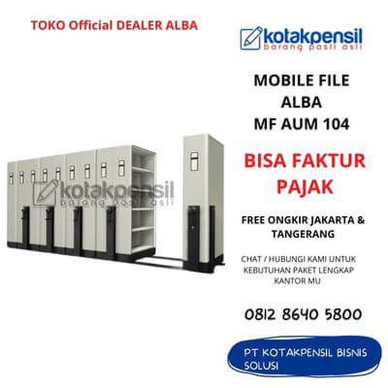 Mobile File System ALBA MF AUM 104 Roll O Pack Mekanik