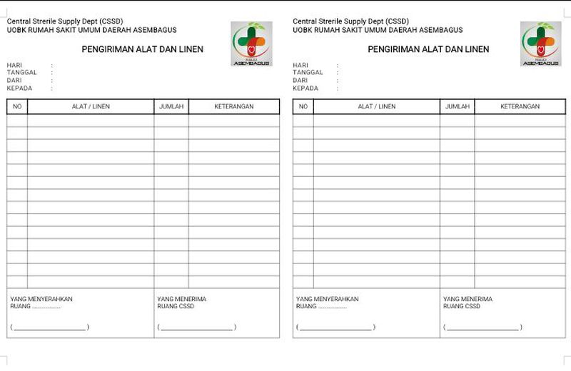 Form cssd rsab