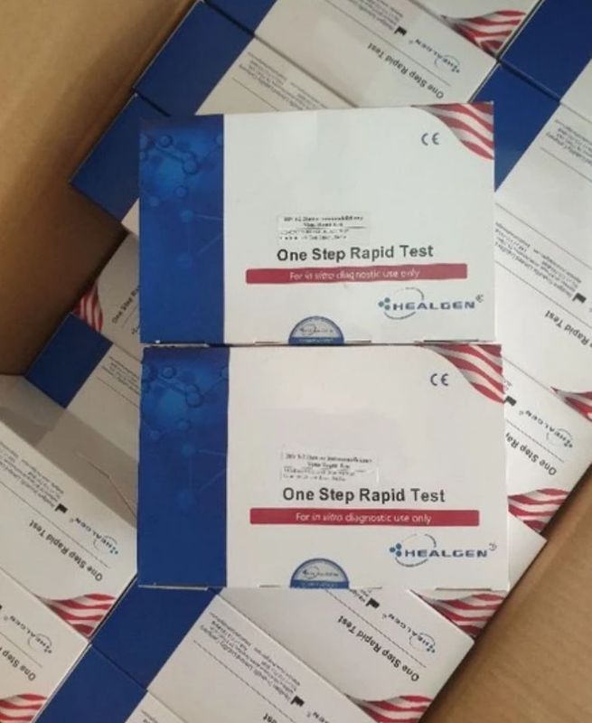 Reagen 2 HIV test cassete