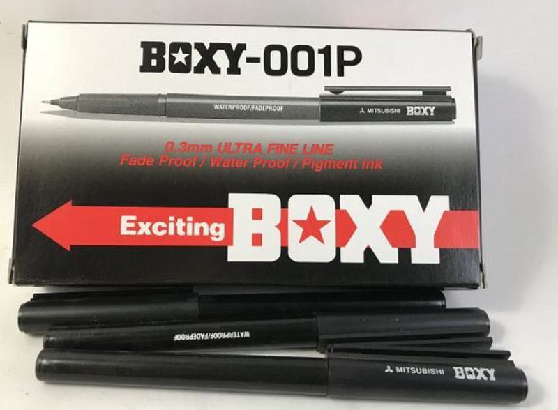 PULPEN BOXY HITAM