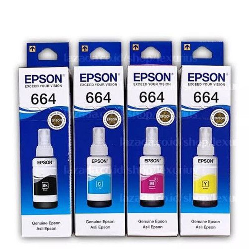 TINTA EPSON 664 ORIGINAL - Kuning