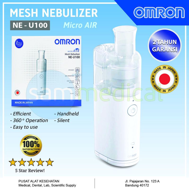 Omron Nebulizer Mesh MicroAIR Portable NEU100