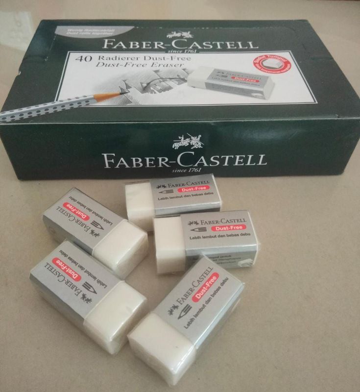 PENGHAPUS STIP PENSIL FABER CASTEL KECIL - Putih