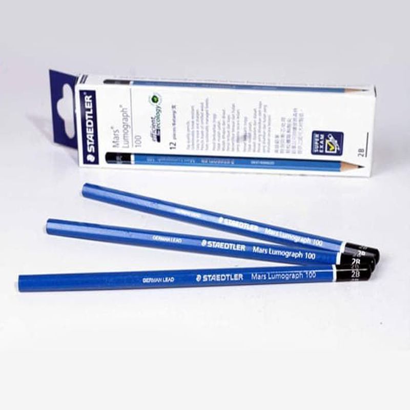 Staedtler Matita 2B - Modello 95753, Qualità Tedesca Per Disegno E Scrittura - 2