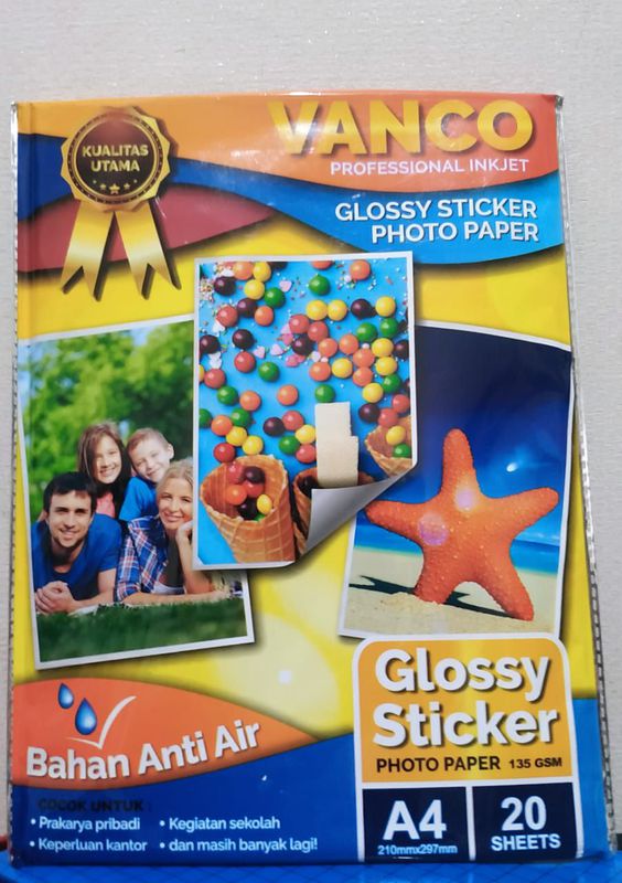glossy sticker /photo paper