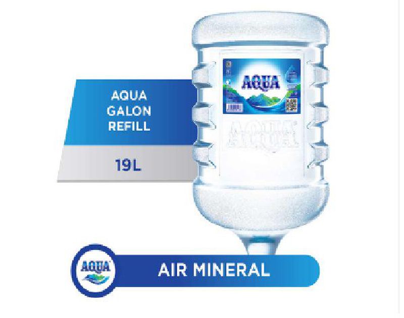 Aqua Galon Refill 9249