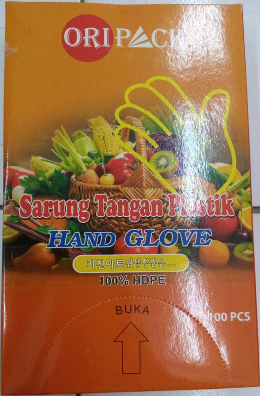 SARUNG TANGAN PLASTIK ORIPACK