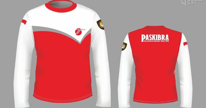 kaos lapangan paskibra