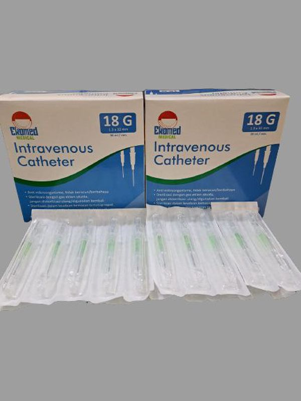 Ekomed IV Catheter 18G