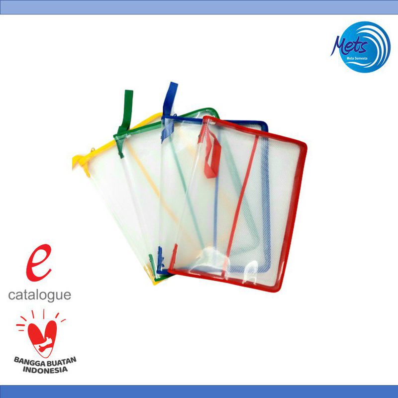 Map Zipper Plastik / Stopmap
