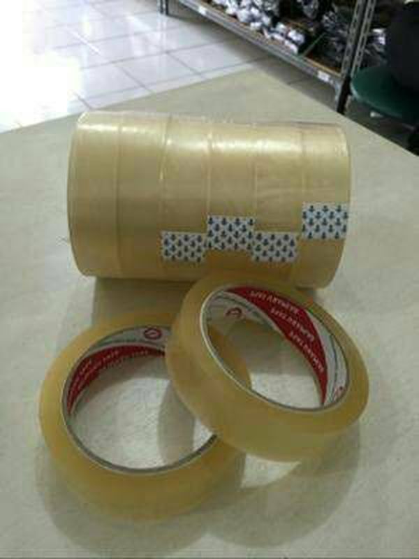 Lakban Isolasi Bening Ukuran 1 Inch (Per Pak @6 Roll) Daimaru