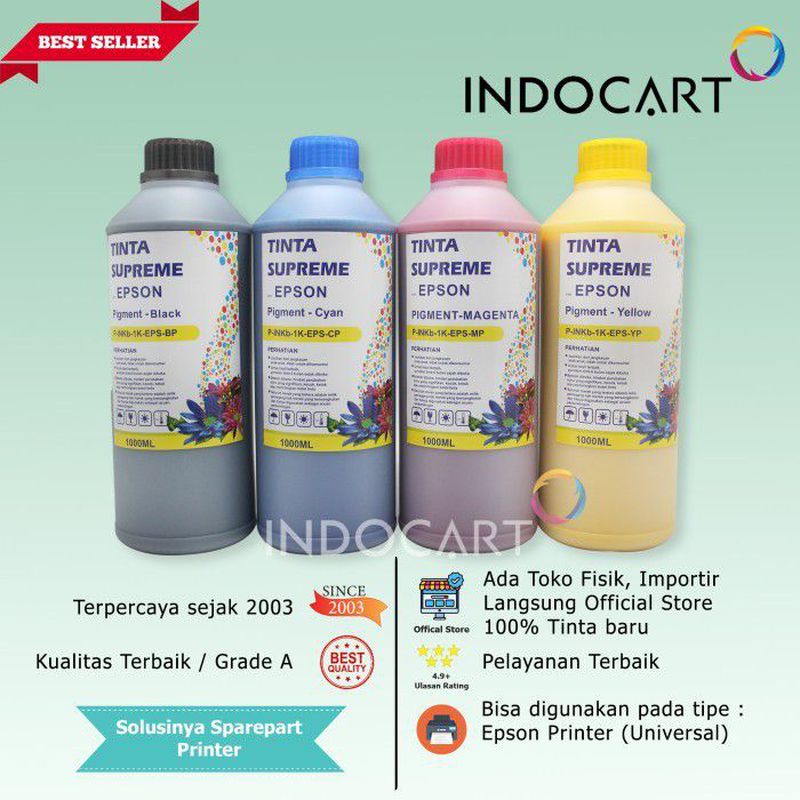 TINTA ISI ULANG / REFILL PRINTER 1 LITER